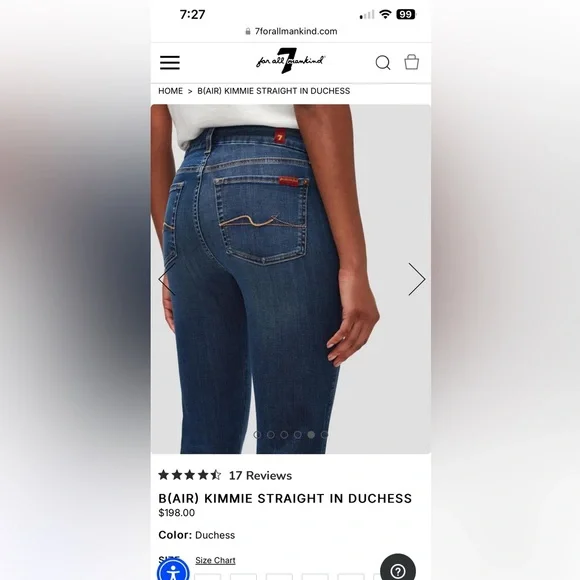 7 for All Mankind jeans - Picture 2 of 9